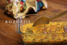 Bobotjie, a recipe I filmed Chef Mako making while I was on a brief trip to Cape Town.