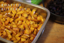 Roasted butternut squash.