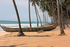 On the way to Elmina castle.