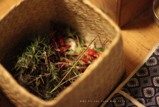 Herb basket. 