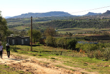 Lesotho (on the way to Roma).