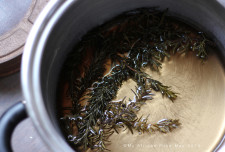 Rosemary tea - ammunition against colds. 